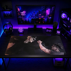 Mousepad Black Clover Asta Poder Oscuro Waterproof