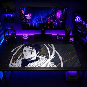 Mousepad XL Black Clover Noelle Azul Agua Premium