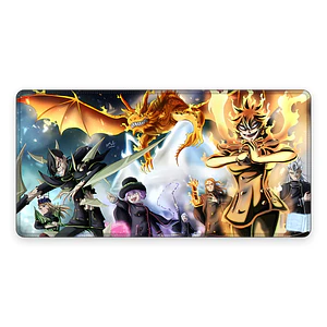 Mousepad Gamer Batalla Fuego Formato XXL