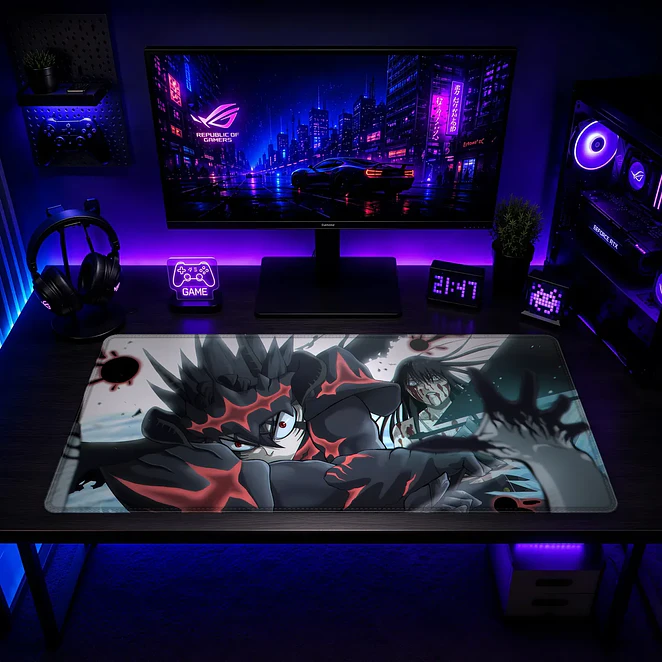 Mousepad Black Clover Hechicero Oscuro Poder Waterproof 2