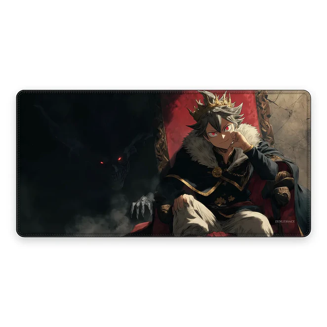 Mousepad Gamer Black Clover Noelle Rojo Príncesa Formato XXL 1