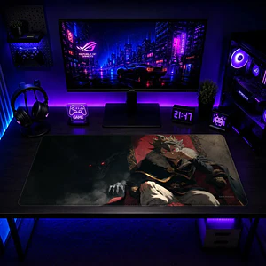 Mousepad Gamer Black Clover Noelle Rojo Príncesa Formato XXL