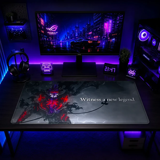Mousepad Anime Black Clover Asta Nueva Leyenda XL 2