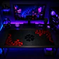 Mousepad XL Black Clover Patrón Rojo Energía Premium - Miniatura 2