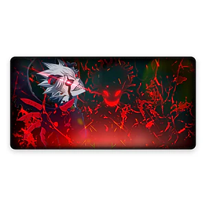 Mousepad Gamer Yuno Rojo Formato XXL