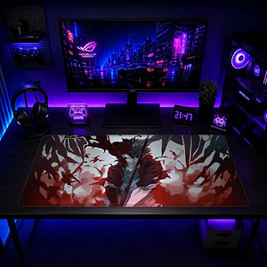 Mousepad Anime Black Clover Yuno Blanco Pureza XL