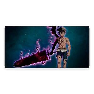 Mousepad XL Black Clover Paisaje Oscuro Misterio Premium