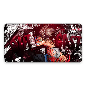 Mousepad XL Black Clover Asta Rojo Oscuro Sombría Premium