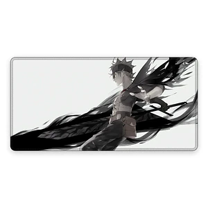 Mousepad XL Black Clover Asta Blanco Equilibrio Premium