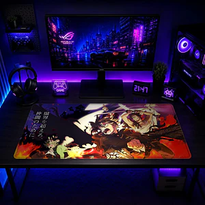 Mousepad Gamer Asta Fuego Formato XXL