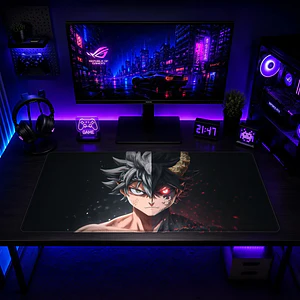 Mousepad Anime Black Clover Personajes Manga Batalla XL