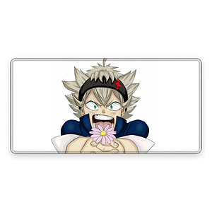 Mousepad Black Clover Yuno Niño Sonrisa Waterproof
