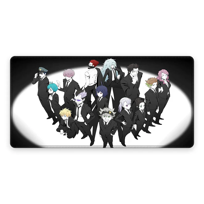 Mousepad XL Black Clover Elenco Grupo Completo Premium 1