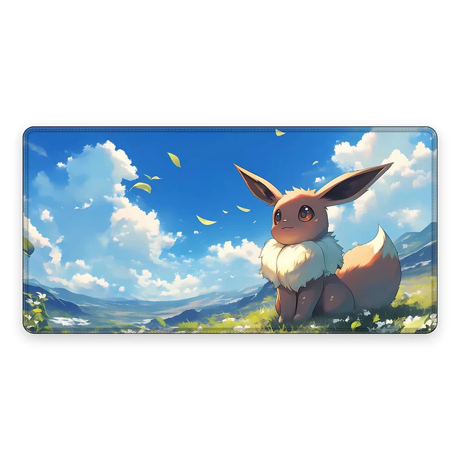 Mousepad Pokemon Eevee Pradera Waterproof 1