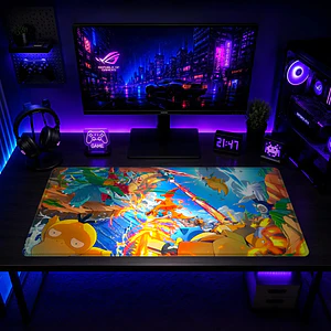Mousepad XL Pokemon Psyduck Colorido Premium