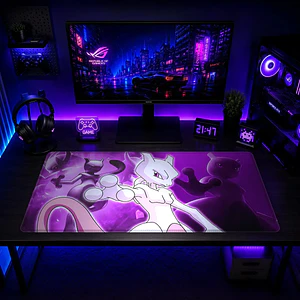 Mousepad Pokemon Mewtwo Sombra Waterproof