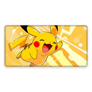 Mousepad XL Pokemon Pikachu Alegre Premium