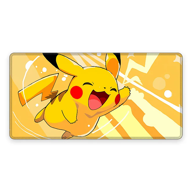 Mousepad XL Pokemon Pikachu Alegre Premium 1