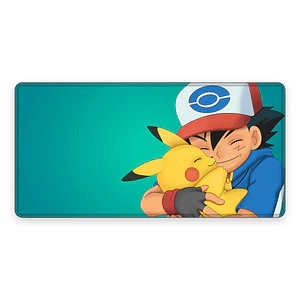Mousepad XL Pokemon Ash y Pikachu Premium