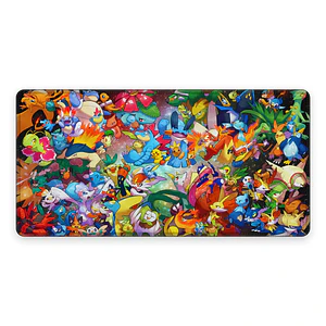 Mousepad Pokemon Coleccion Kanto Waterproof