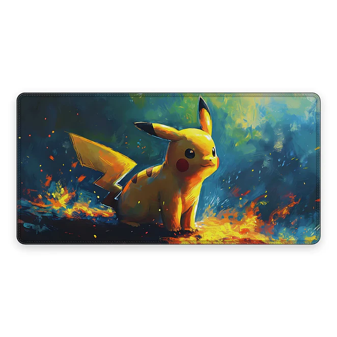 Mousepad XL Pokemon Pikachu Brasas Premium 1