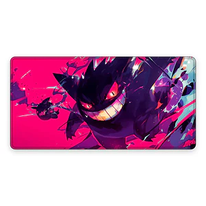 Mousepad Pokemon Gengar Magenta Waterproof