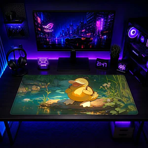 Mousepad Anime Pokemon Psyduck Estanque XL