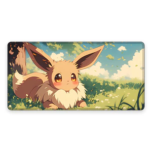 Mousepad Pokemon Eevee Campo Waterproof