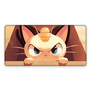 Mousepad XL Pokemon Meowth Furioso Premium
