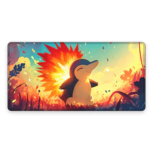 Mousepad Anime Pokemon Cyndaquil XL
