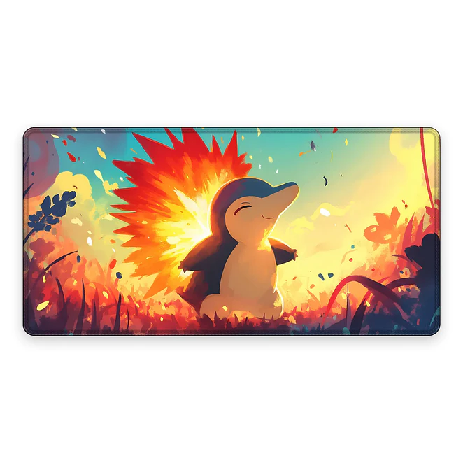 Mousepad Anime Pokemon Cyndaquil XL 1