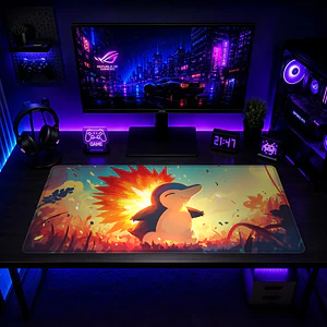 Mousepad Anime Pokemon Cyndaquil XL