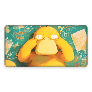 Mousepad Pokemon Psyduck Confundido Waterproof