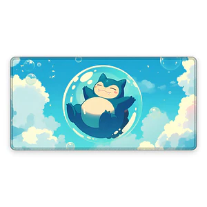 Mousepad XL Pokemon Snorlax Burbuja Premium