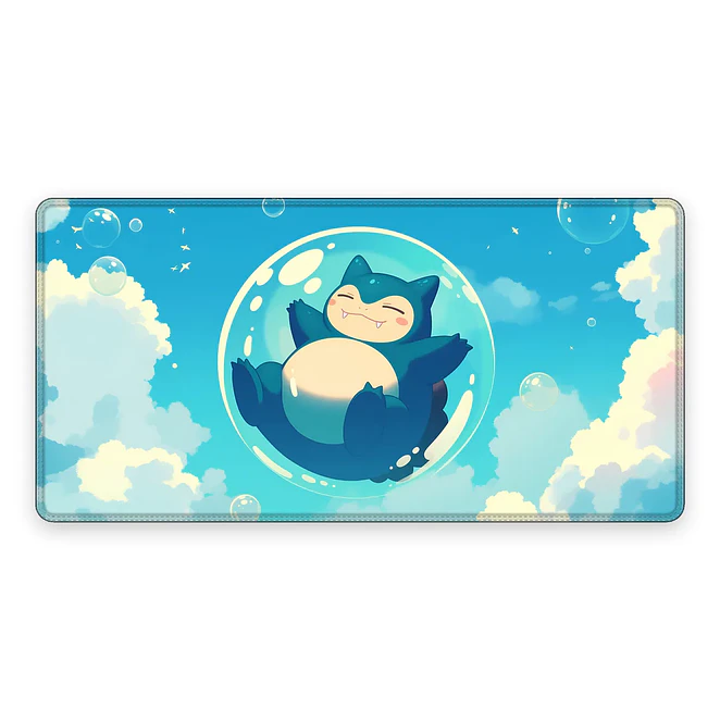 Mousepad XL Pokemon Snorlax Burbuja Premium 1