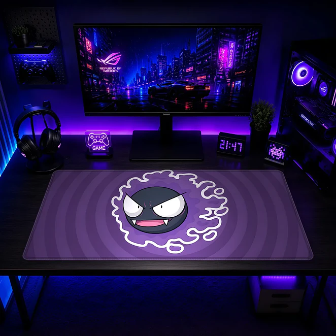 Mousepad Pokemon Gastly Waterproof 2