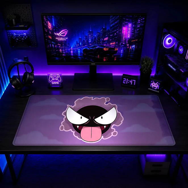 Mousepad Pokemon Gastly Travieso Waterproof 2