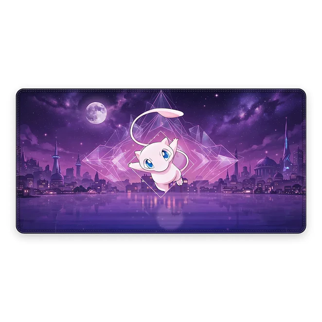 Mousepad Anime Pokemon Mew Ciudad XL 1