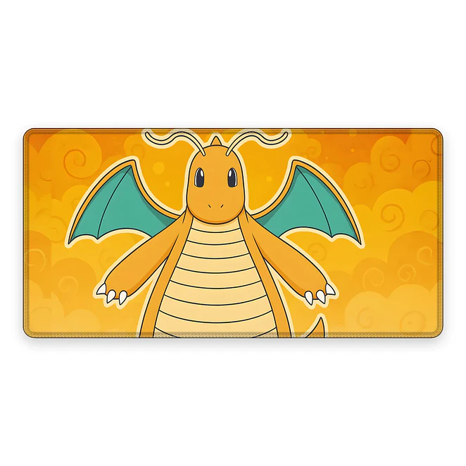 Mousepad Gamer Pokemon Dragonite Formato XXL 1