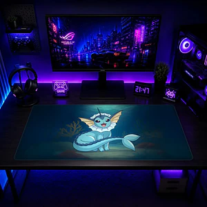 Mousepad Anime Pokemon Vaporeon XL