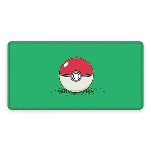 Mousepad XL Pokemon Pokeball Verde Premium