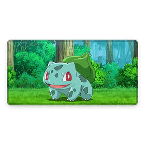 Mousepad Pokemon Bulbasaur Bosque Waterproof