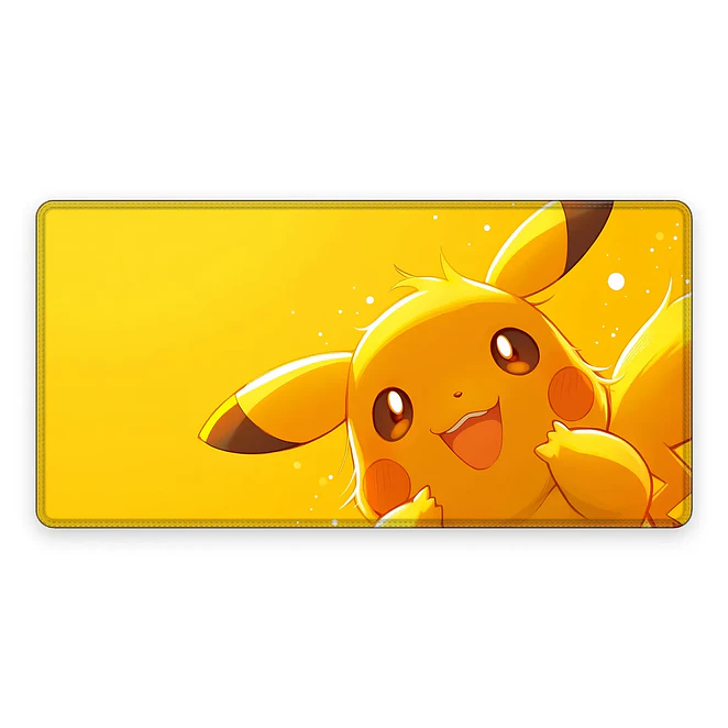 Mousepad Gamer Pokemon Pikachu Clasico Formato XXL 1