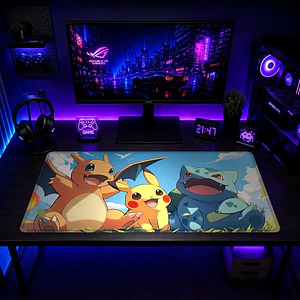 Mousepad XL Pokemon Trio Kanto Premium