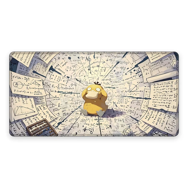 Mousepad Anime Pokemon Psyduck Formulas XL 1