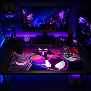 Mousepad XL Pokemon Trio Fantasma Premium