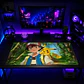 Mousepad Anime Pokemon Ash y Pikachu Bosque XL - Miniatura 2