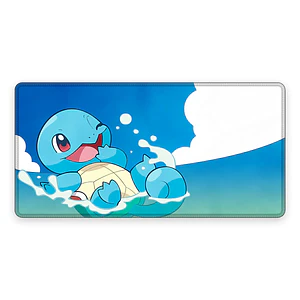 Mousepad XL Pokemon Squirtle Surf Premium