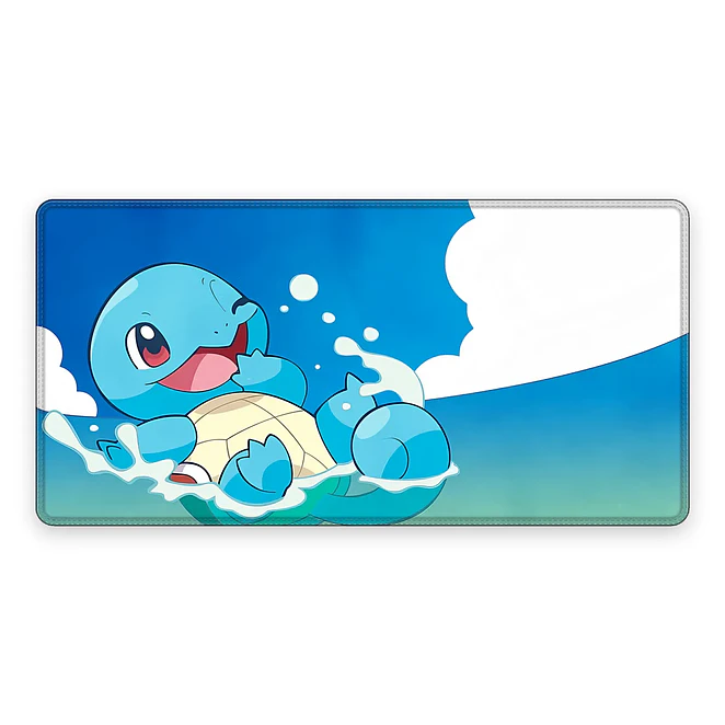 Mousepad XL Pokemon Squirtle Surf Premium 1