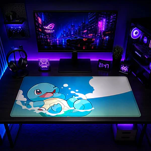 Mousepad XL Pokemon Squirtle Surf Premium